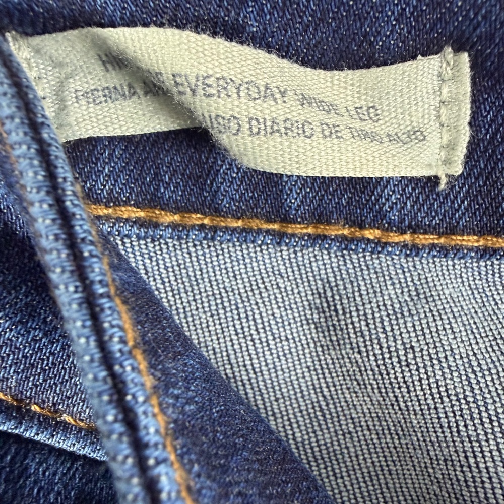 Universal Thread Dark Indigo Wide Leg Jeans - Picture 9 of 15